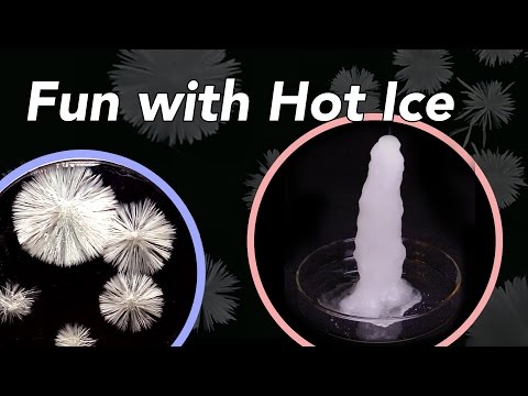 DIYbama - Fun with Hot Ice (Sodium Acetate)