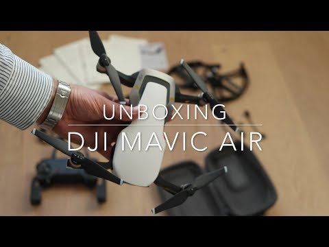 DJI Mavic Air unboxing