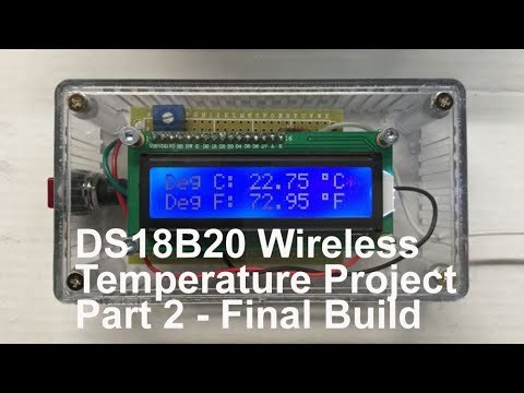 DS18B20 Wireless Temperature Sensor Final Build_V1