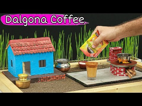 Dalgona Coffee Recipe | How to Make Dalgona Coffee at Home | TikTok Viral | Mini Food Channel