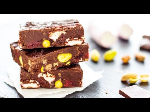 Dark Chocolate Guinness Rocky Road Recipe | HappyFoods