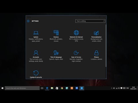 Dark theme for Windows 10