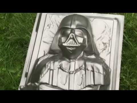 Darth Vader in Carbonite - Fun with Vacuum Forming - Star Wars Vacuum Form