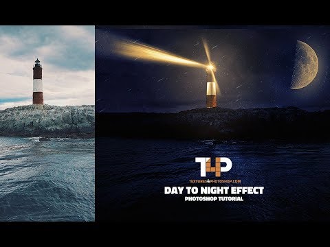Day to Night Effect Photoshop Tutorial