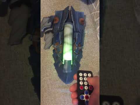 Dead space cosplay - arduino controllable LEDs test and different modes