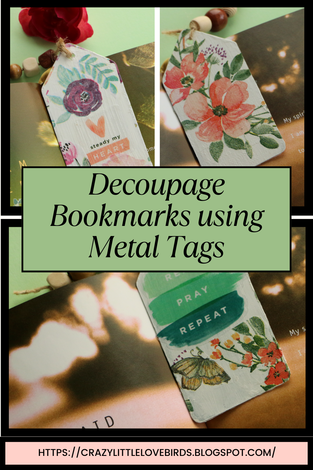 Decoupage Bookmarks using Metal Tags.png