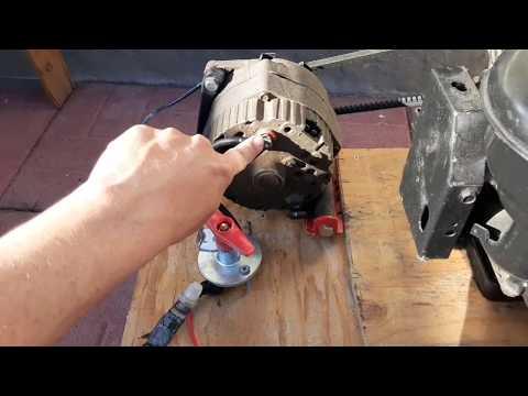 Delco 3 wire alternator wiring guide. Making a standalone 12v generator.