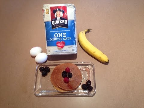 Delicious &amp;amp; Easy 3 Ingredients Pancakes - Healthy Breakfast