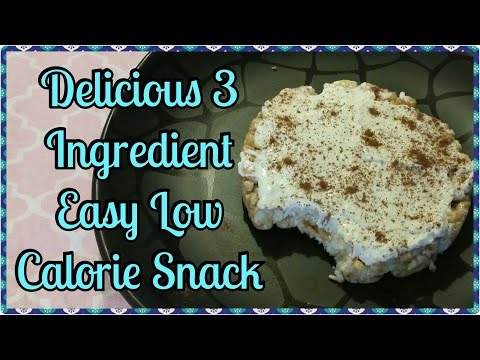 Delicious 3 Ingredient Easy Low Calorie Snack