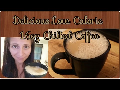 Delicious Low Calorie 16oz Chilled Coffee