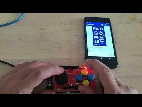 Demo Adaptation of Vovols Projects' Arduino Pocket Computer, with DumbDisplay