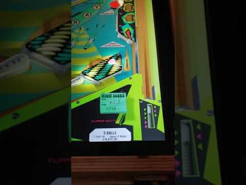 Demonstration of virtual pinball nudge functionality