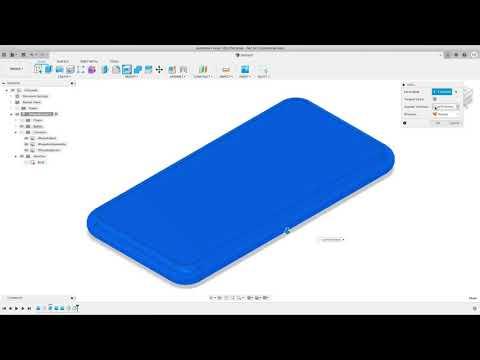 Design and 3D print a phone case using Fusion 360