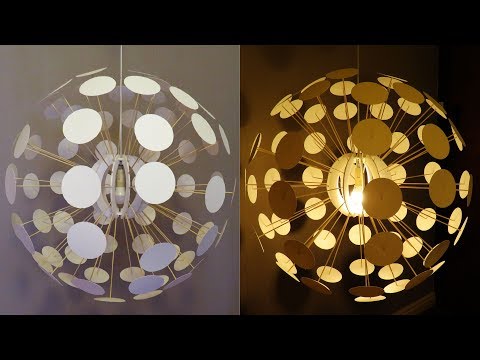 Designer Lighting Challenge -  Pilea Pendant Lamp - EzyCraft