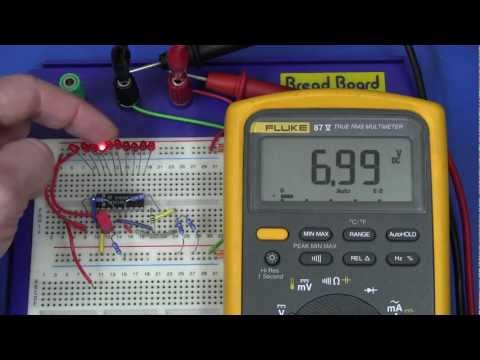 Designing a Li-Ion Battery Gauge with the LM3914 - EEVblog #204