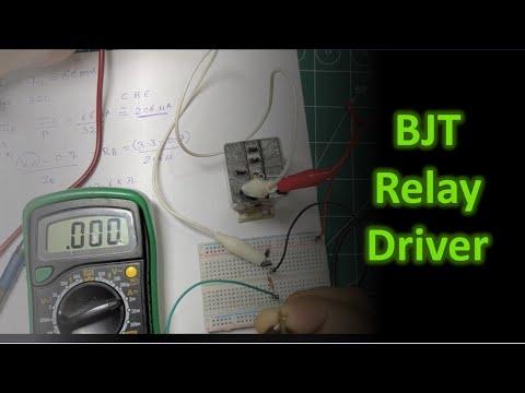 Designing a Relay Driver with BJT