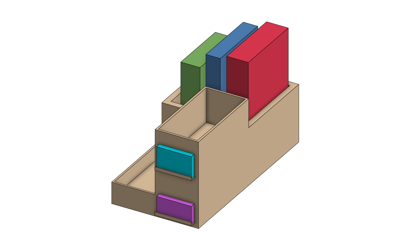 Desk Organizer Isometric View Back .png