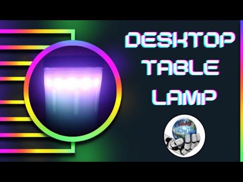 Desktop Table Lamp using #ws2812b LED Strip and #arduino_nano || Global ElectroTech