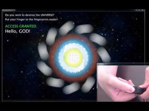 Destruction of the Universe - Arduino and Fingerprint project