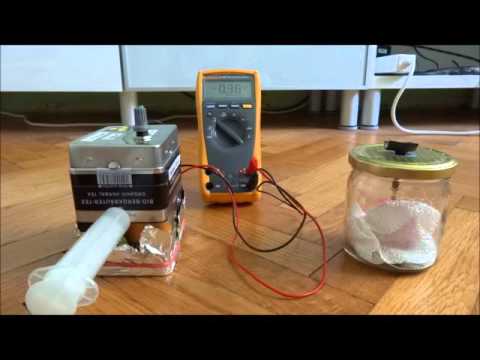 Determining the half life of radon-220 using a homemade ionization chamber