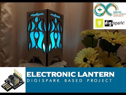 Digispark Attiny85 lantern