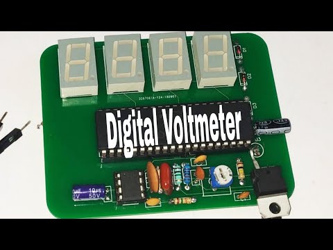 Digital Voltmeter without Arduino | IC7107