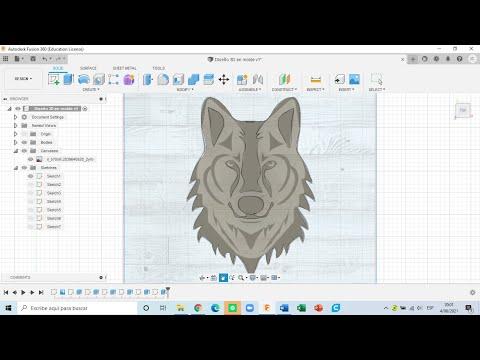 Dise&ntilde;o 3D en un molde parte 2