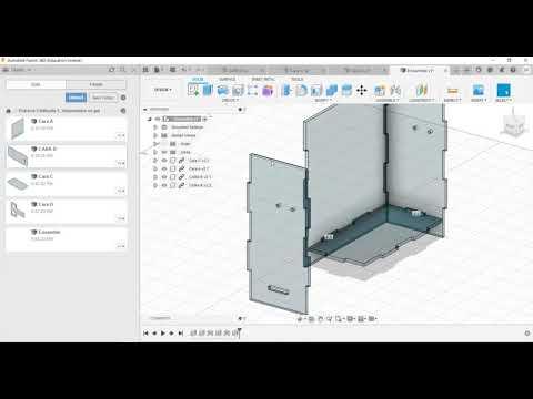 Dispensador alcohol gel en fusion 360