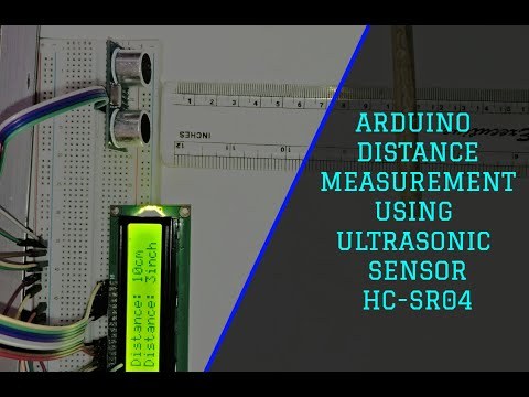 Distance Measurement using Arduino and Ultrasonic Sensor HC-SR04 | Tutorial | DIY Projects