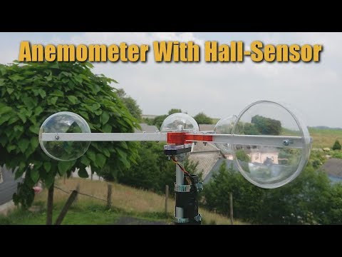 Diy Anemometer With Hall-Sensor