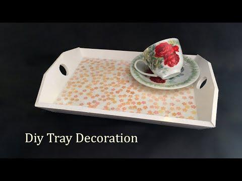 Diy Room Decor! Diy Tray Decoration Ideas, Diy Room Decoration Ideas, Easy Room Decor Ideas