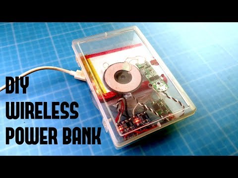 Diy easy wireless power bank at home