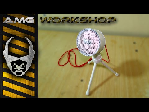 Diy stereo electret microphone