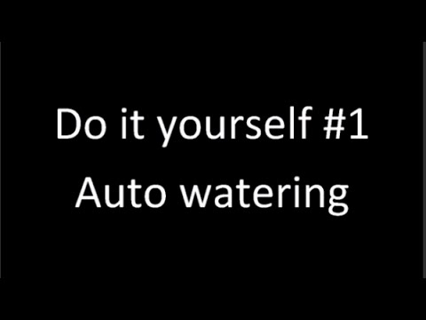 Do it yourself #1 - Auto watering