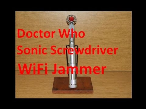 Doctor Who Sonic Screwdriver WiFi Jammer