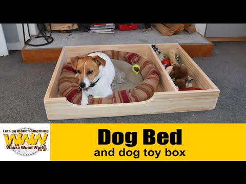 Dog bed - Off the Cuff - Wacky Wood Works.