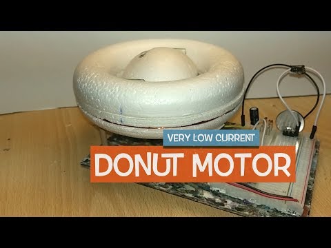 Donut Motor; a very low current pulse motor.