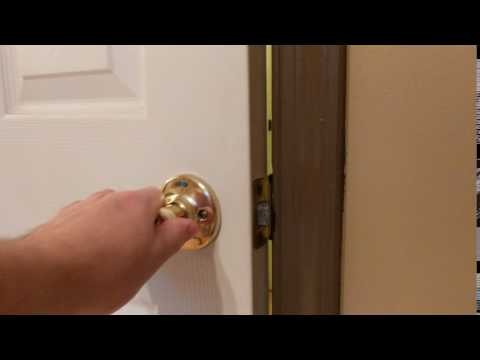 Door alignment after shim