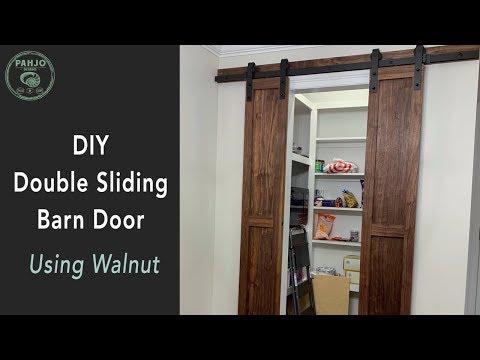 Double Barn Doors - Simple DIY Project