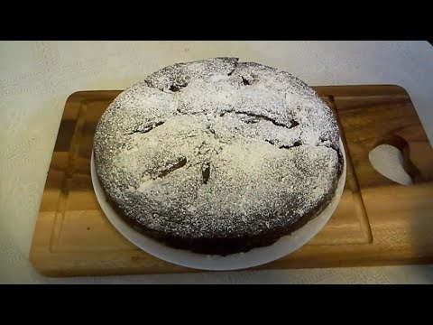 Double Chocolate And Pear Cake