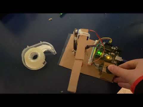 Double Servo Thumbstick Robot Arm