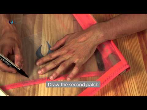 DrSails Tricks &amp;amp; Tips: Windsurf emergency repair (tear)