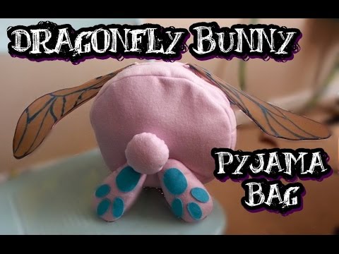 Dragonfly Bunny Pyjama Bag