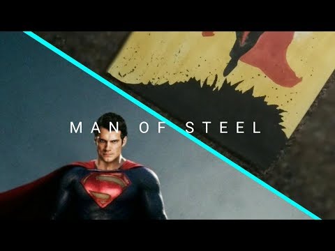Drawing the Man Of Steel (Superman) in style!