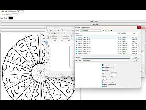 Drawing to DXF file