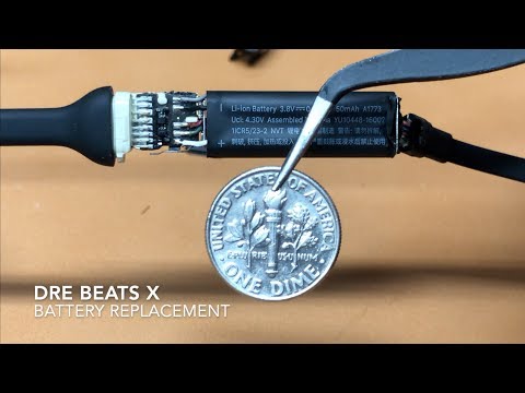 Dre &amp;quot;BeatX&amp;quot; Battery Replacement