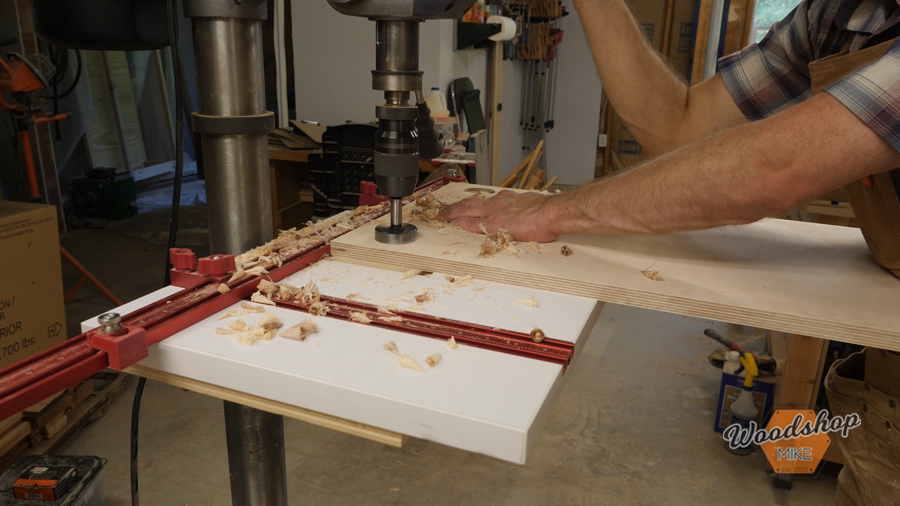 Drill Holes In Cabinet Top.jpg