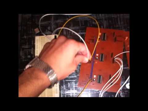 Drive stepper motor using atmega16/32/64/644