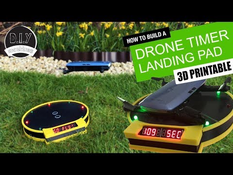 Drone Landing Pad with Arduino Timer