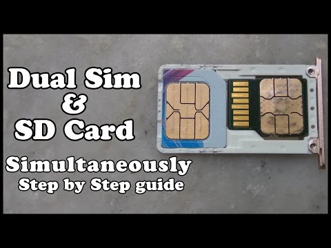 Dual Sim &amp;amp; SD Card Simultaneously on Xiaomi Redmi Note 3  step by step guide